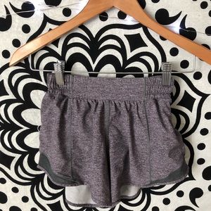 gray lulu shorts